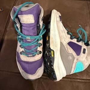 Merrell Lazer Purple and Gray Outdoor Boots